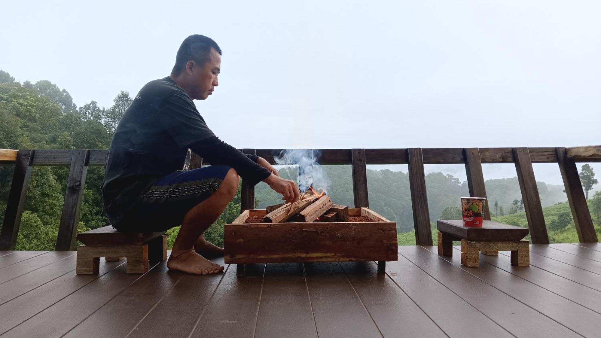 ไร่นิธิสุนทร Nithisoonthon Farmstay メーホンソン エクステリア 写真