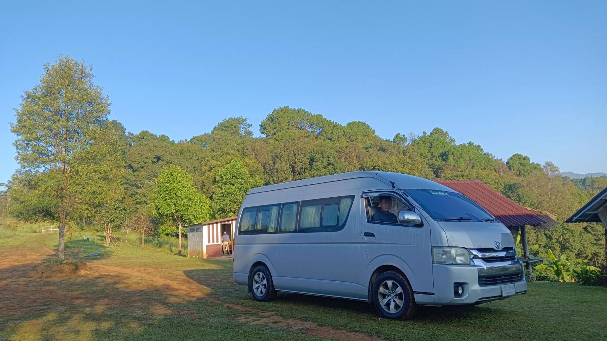 ไร่นิธิสุนทร Nithisoonthon Farmstay メーホンソン エクステリア 写真