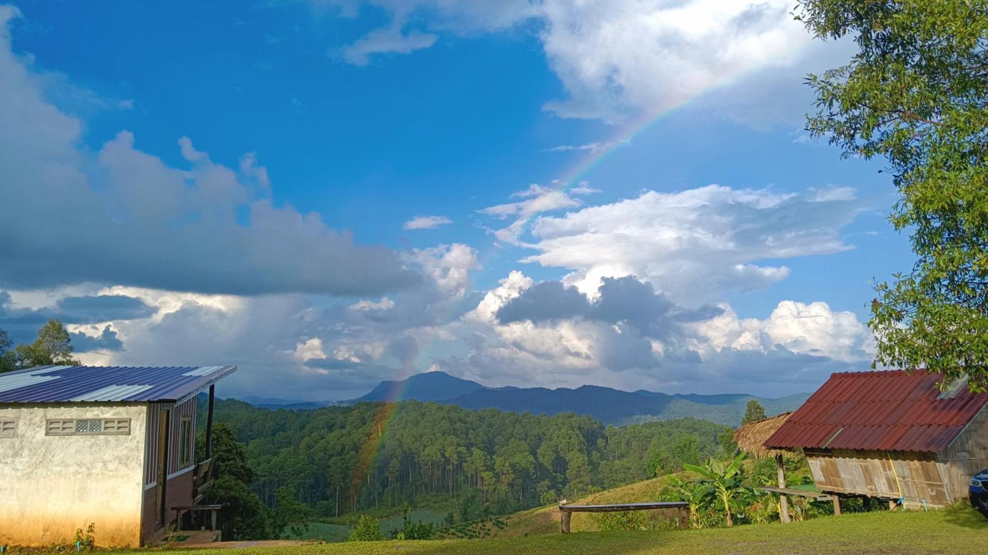 ไร่นิธิสุนทร Nithisoonthon Farmstay メーホンソン エクステリア 写真